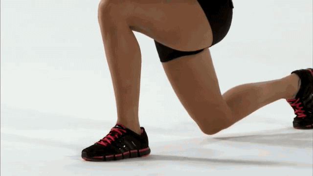 weighted vest split squats